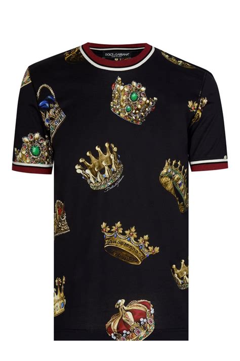 dolce gabbana crown t shirt